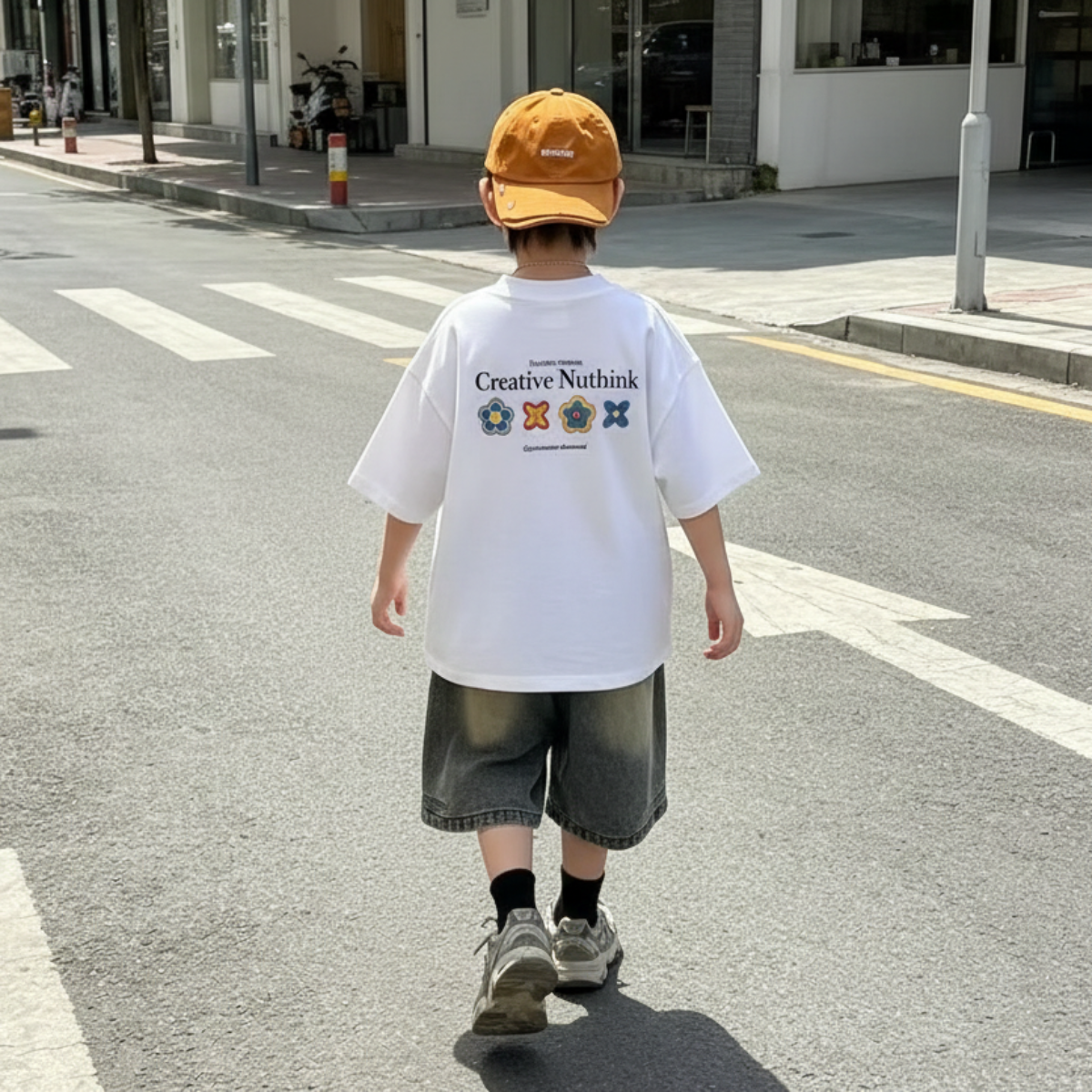 MiniStyle – Calidad y estilo: camiseta «Creative Nuthink»