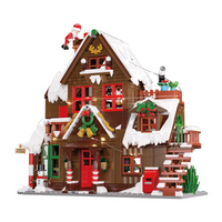 Thumbnail for ChristmasHome – Festivo y creativo – Kit de construcción de una casita navideña