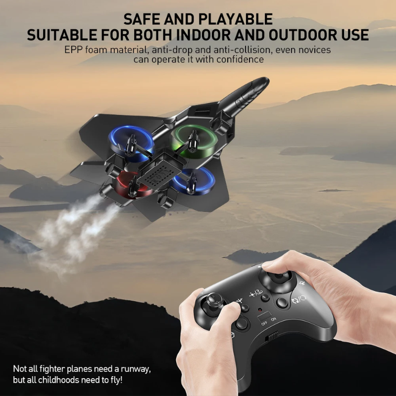 AeroBattle – Acción y diversión: avión acrobático teledirigido con luces