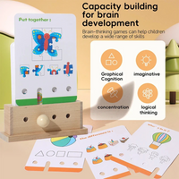 Thumbnail for BrainyKids – Lógico y divertido – Juego educativo de cartas de madera