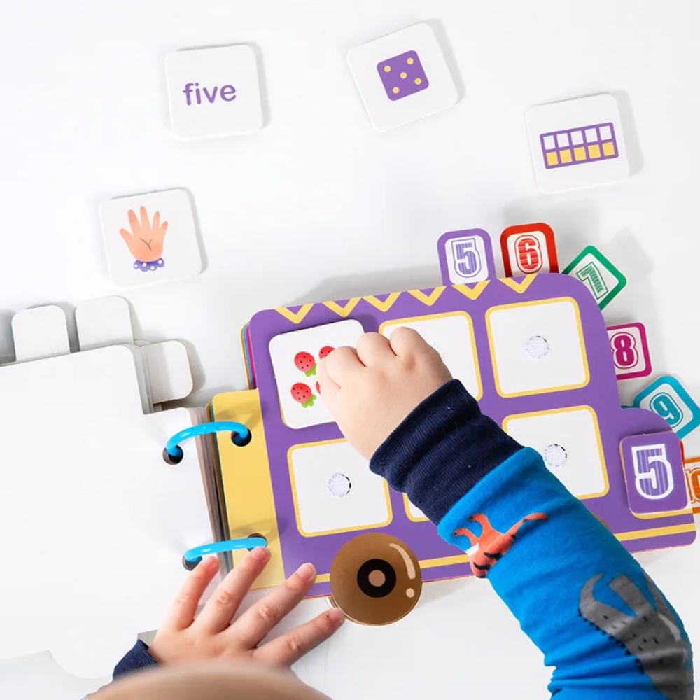 SmartCount – Educativo y lúdico – Cuaderno de números con actividades para contar