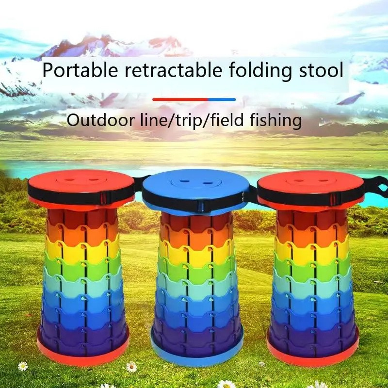 QuickSit - Rápido y robusto - Taburete plegable de colores
