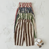 Thumbnail for SoftStripe – Suaves y cómodos: pantalones para bebé con diseño a rayas