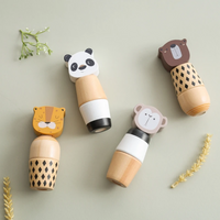 Thumbnail for WoodyFriends – Motricidad y diversión – Juguetes apilables de madera con forma de animales