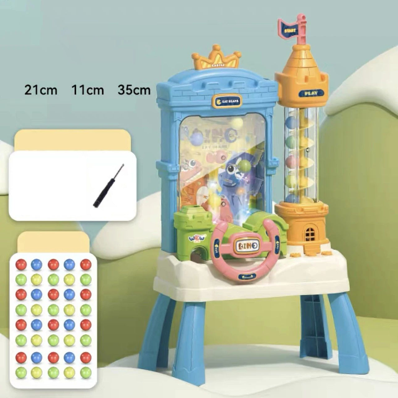 Mini Claw Machine – Coge y gana – Máquina expendedora de juguetes