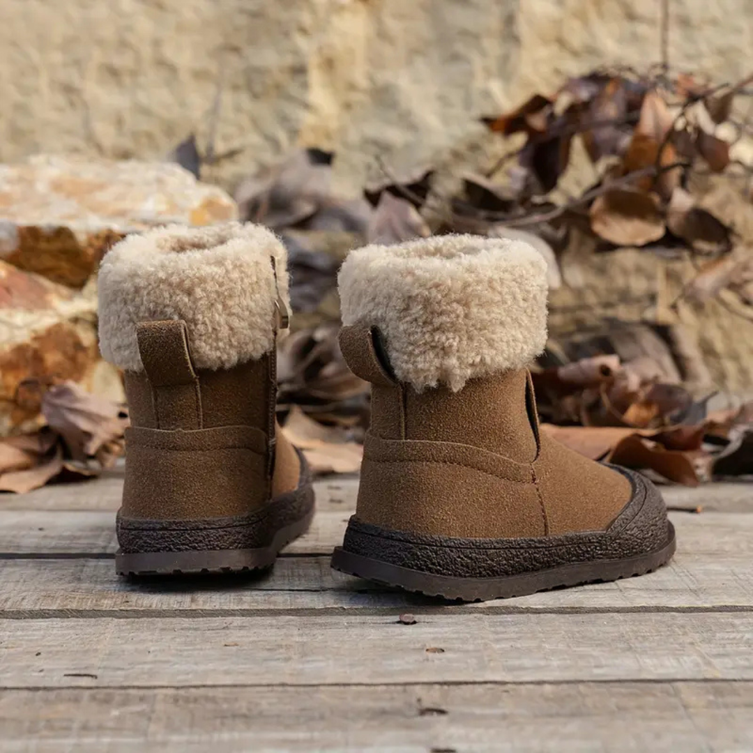 FrostyStep – Cálidas y seguras - Botas de invierno para niños con forro polar