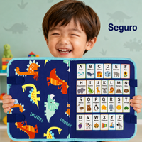 Thumbnail for 7-in-1 Busy Board – Motricidad y aprendizaje – Tablero de actividades