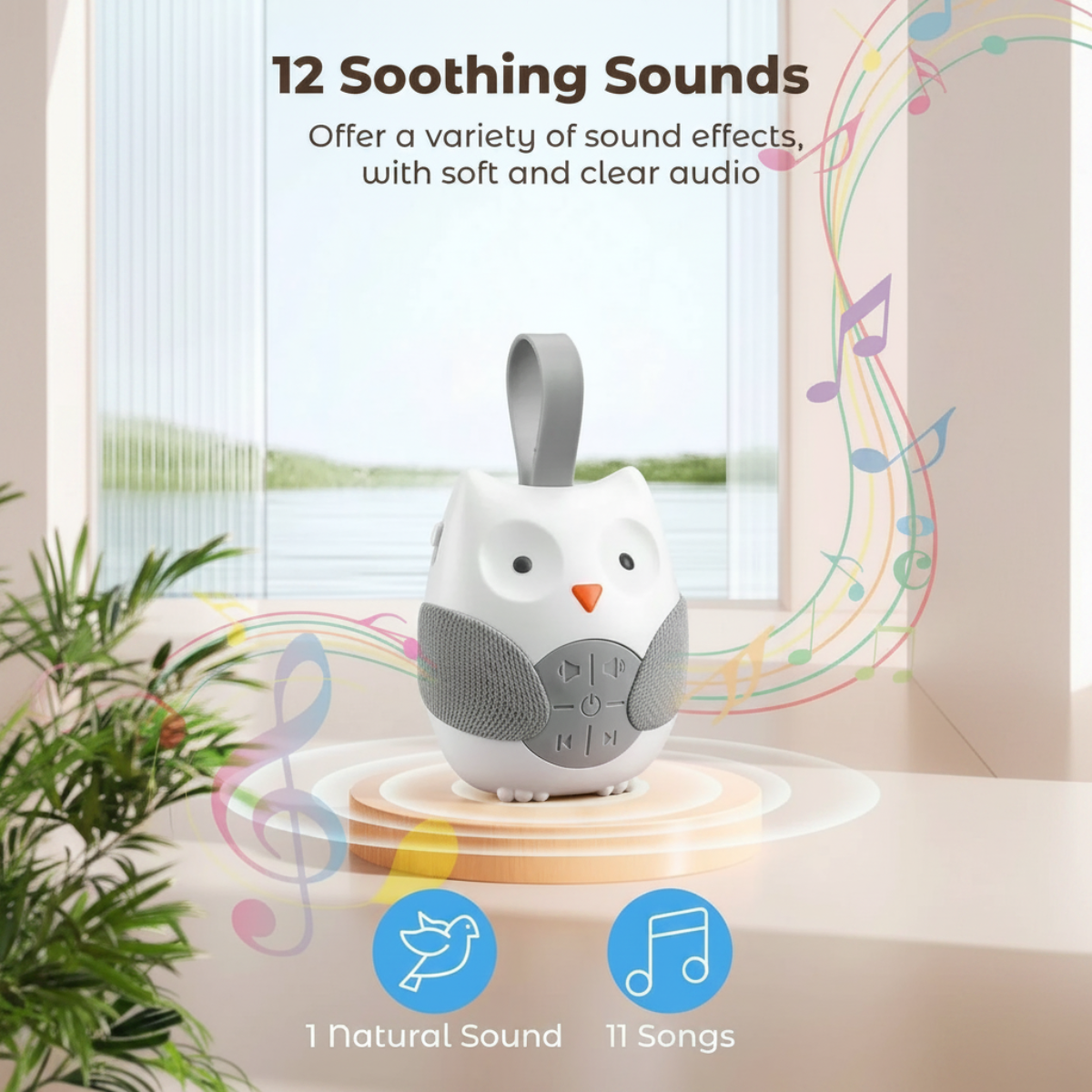 SleepyPal – Relajante y divertido: lamparita nocturna con música