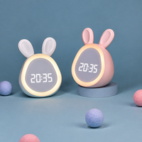 Thumbnail for BunnyGlow – Bonito y práctico: despertador digital para niños con luz nocturna