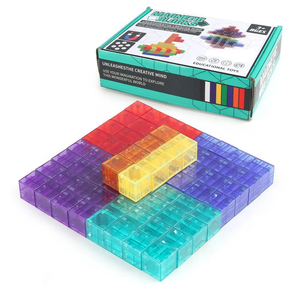 Magic Cubes - Fantasía y diversión: bloques magnéticos para construir