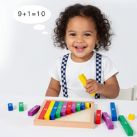 Thumbnail for TinyMath – Didáctico y educativo – Tablero de cálculo con números de madera