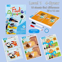 Thumbnail for Spot the Difference Game – Concentración y aprendizaje – Juego de cartas