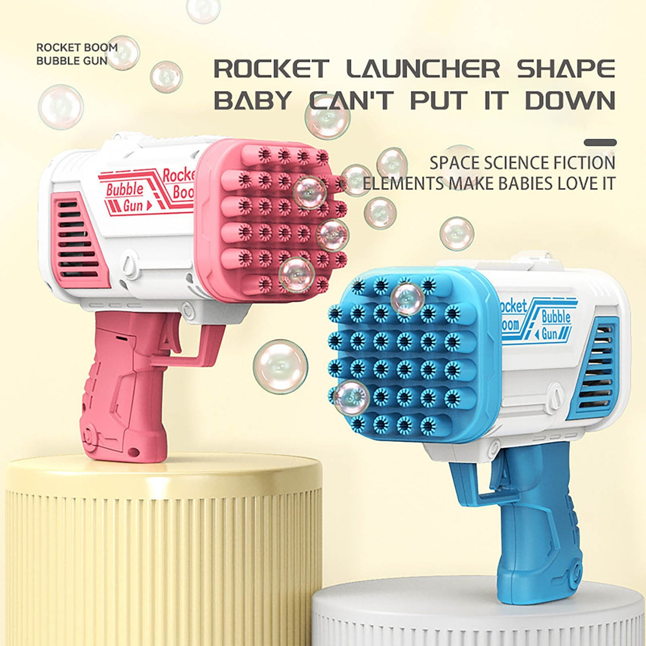 Bubble Bazooka™ - Divertidos juegos de burbujas - Pistola de Burbujas