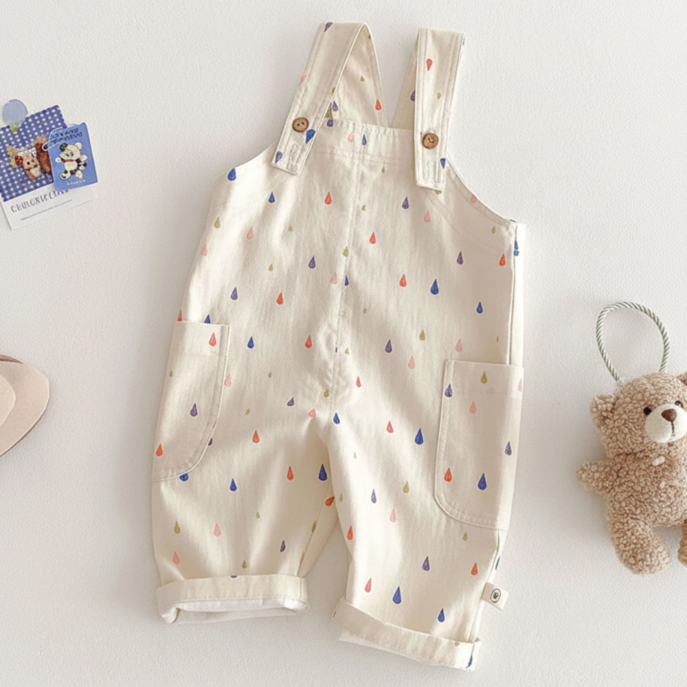 TinyStyle – Divertidos y cómodos: petos infantiles con estampado