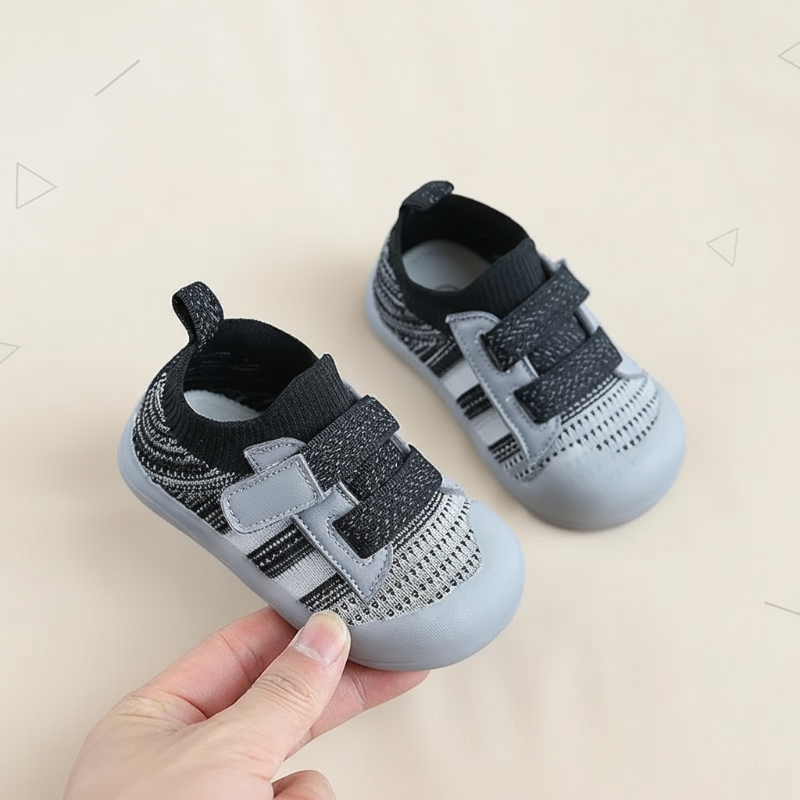 TinyRunner – Deportivas y transpirables - Zapatillas de bebé de malla con suela blanda