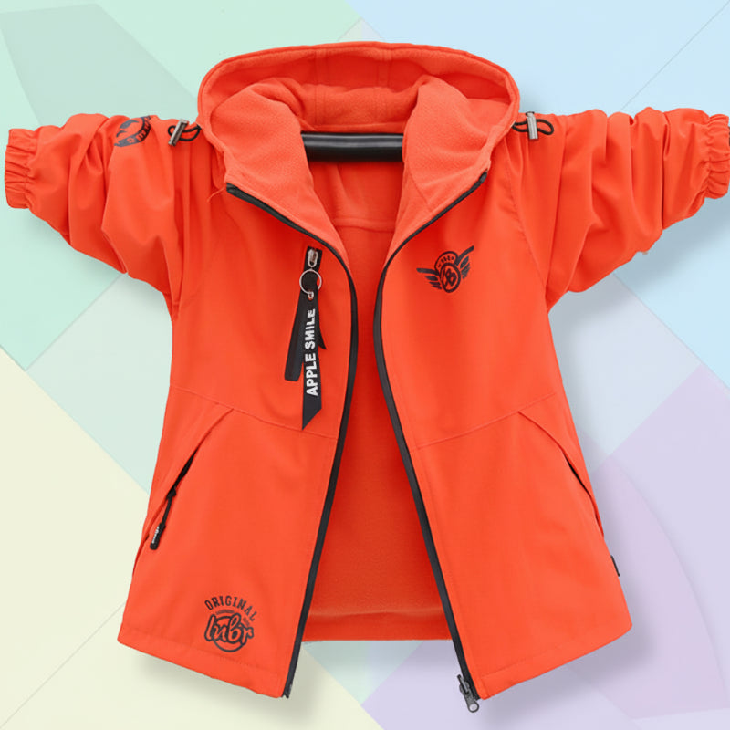 Reversible Kids Jacket – Impermeable y cortavientos – Chaqueta ligera