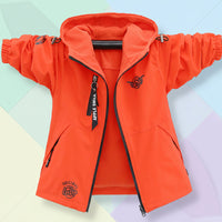 Thumbnail for Reversible Kids Jacket – Impermeable y cortavientos – Chaqueta ligera