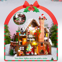 Thumbnail for ChristmasHome – Festivo y creativo – Kit de construcción de una casita navideña