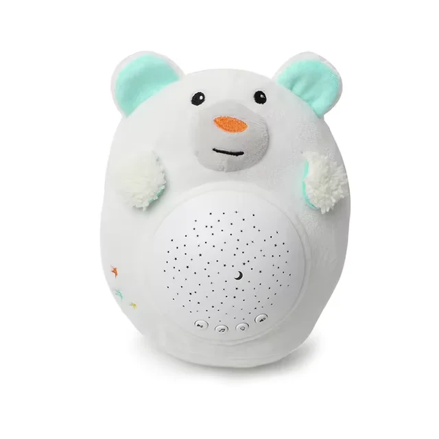 StarPlush – Suave y relajante: peluche con proyector de luz nocturna