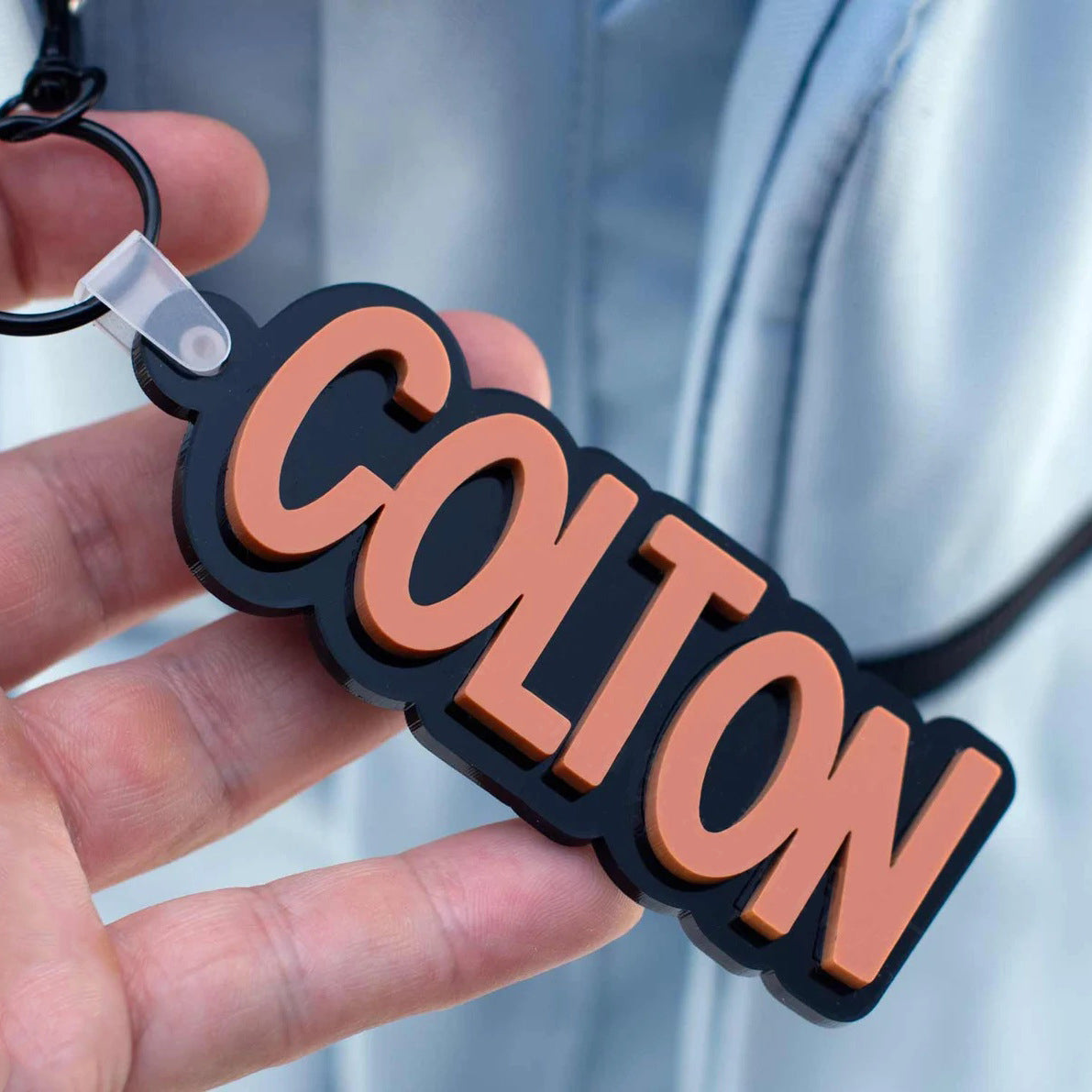 Custom Acrylic Keychain – Para bolsos y llaves -  Llavero personalizado