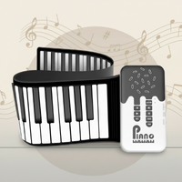 Thumbnail for Roll-up Piano Keyboard – Creativo y educativo: piano plegable