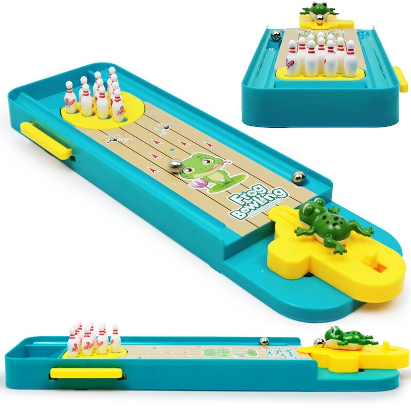 Frog Bowling™ - Desarrollar la motricidad - Pequeño juego de bolos