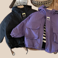 Thumbnail for LiloWear – A prueba de viento y repelente al agua: chaqueta cortavientos con capucha para niños