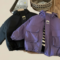 Thumbnail for LiloWear – A prueba de viento y repelente al agua: chaqueta cortavientos con capucha para niños