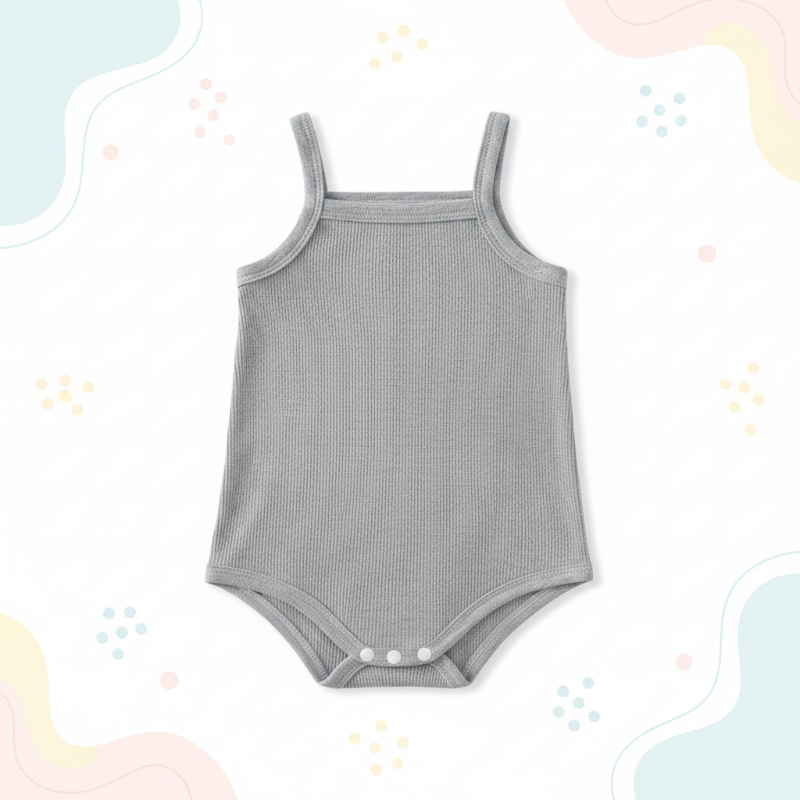 Summer Bodysuit – Ligero y cómodo – Body de punto para bebé