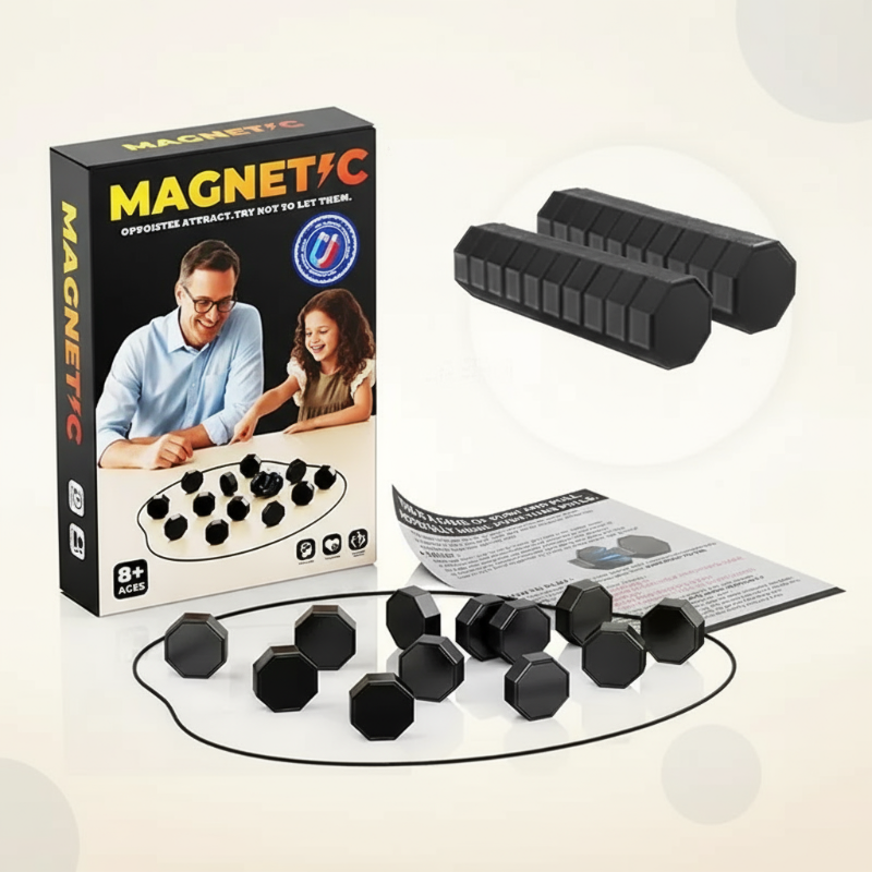 MagPlay – Estratégico y divertido – Juego de mesa con piedras magnéticas