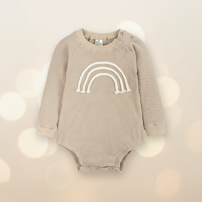 SnuggleHue – Suave y cómodo – Bodie para bebé «Arcoíris»