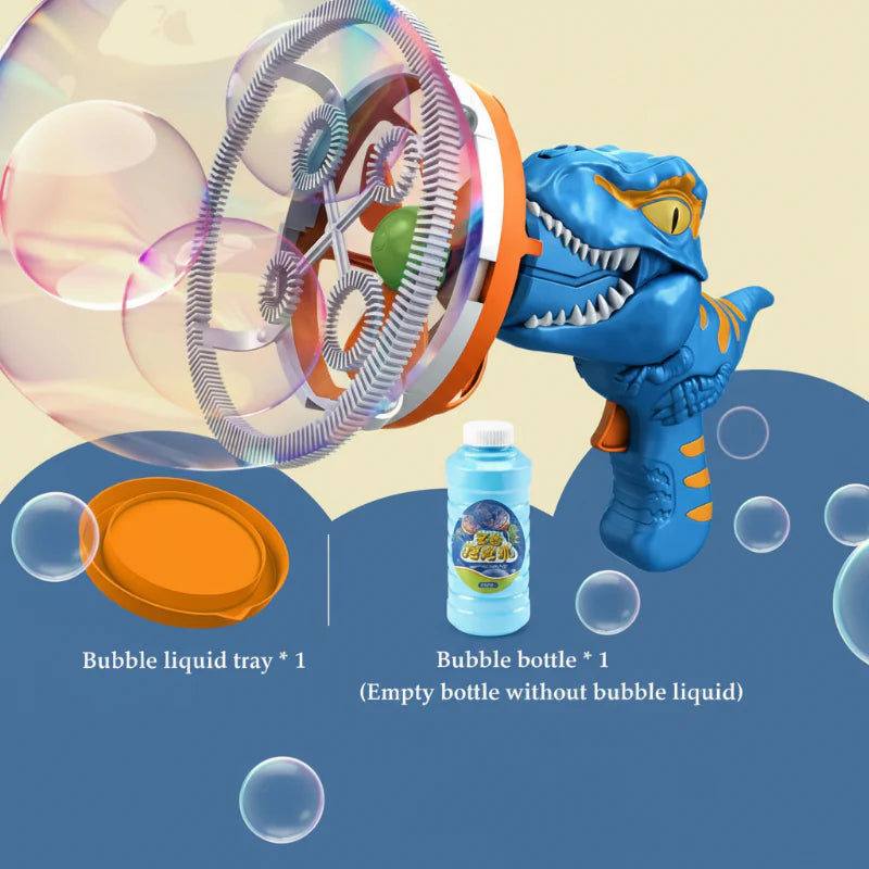 BubbleBoom – Genial y musical – Máquina de burbujas Dino