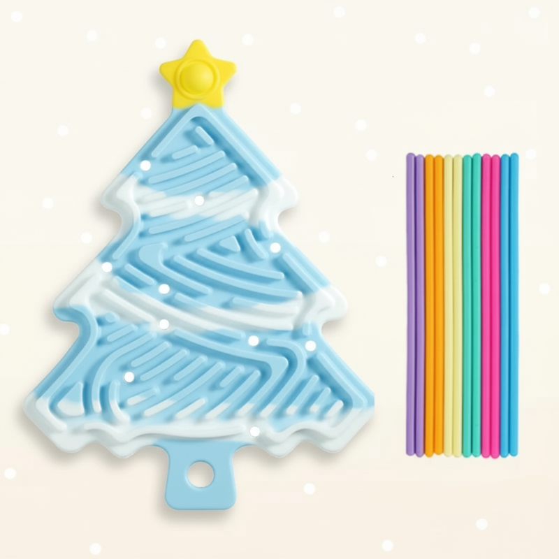 FidgetFrost – Divertido y suave – Tablero de actividades de silicona