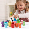 Canal de color – Aprender y descubrir – Juego Montessori de madera para clasificar colores