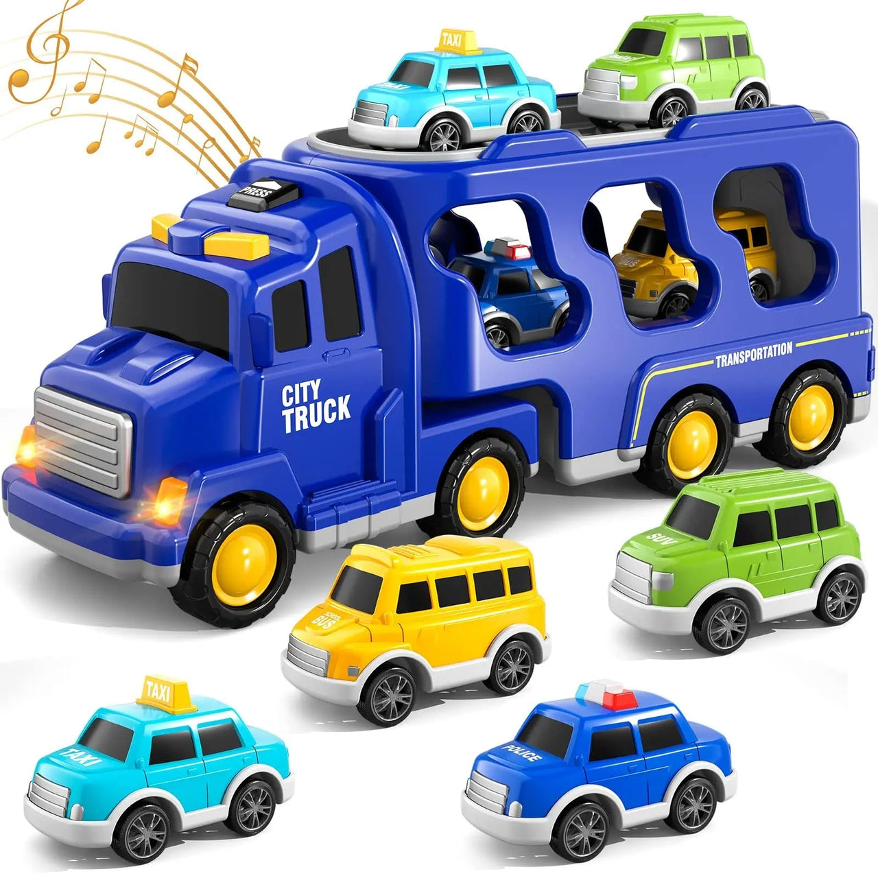 Magic Car City™ - Coche con luces y música - Llevemos Cochecitos