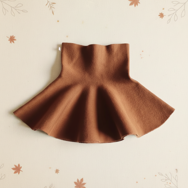 Girls Knitted Skirt – Comodidad y estilo – Falda infantil
