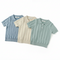 Thumbnail for MiniLuxe – Elegante y cómoda: camiseta polo de tejido de punto