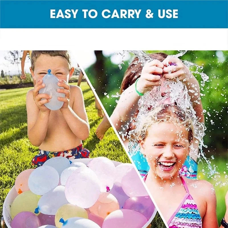 FunBalloons – Fácil de llenar en unos segundos: globos de agua mágicos