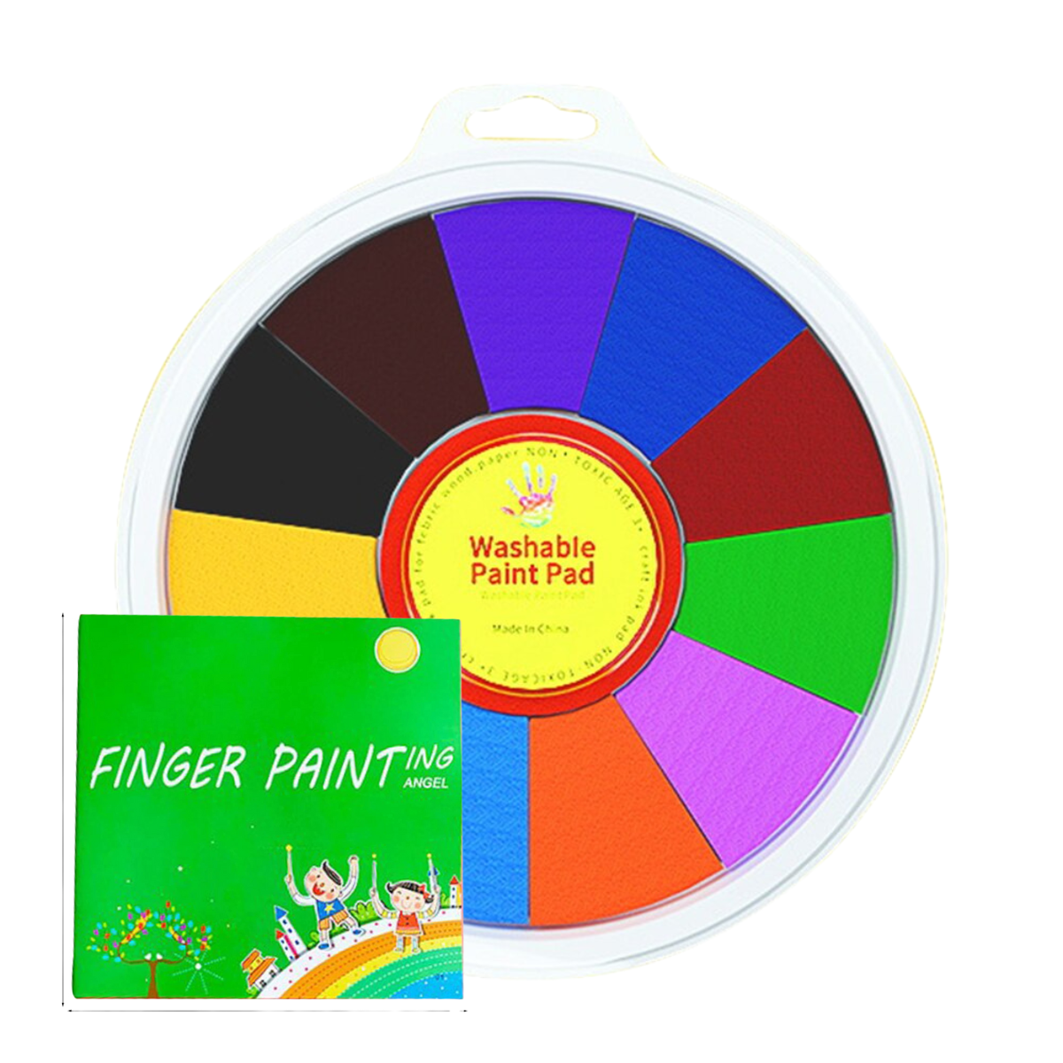 Paint Wheel™ - Pintar con pinturas de dedos - Rueda Artística