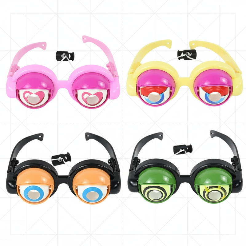 FunGoggles – Divertido e interactivo: gafas de juguete con ojos grandes que parpadean