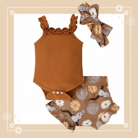 Thumbnail for Baby Girl Summer Outfit – Bonito y ligero – Conjunto de ropa para bebé