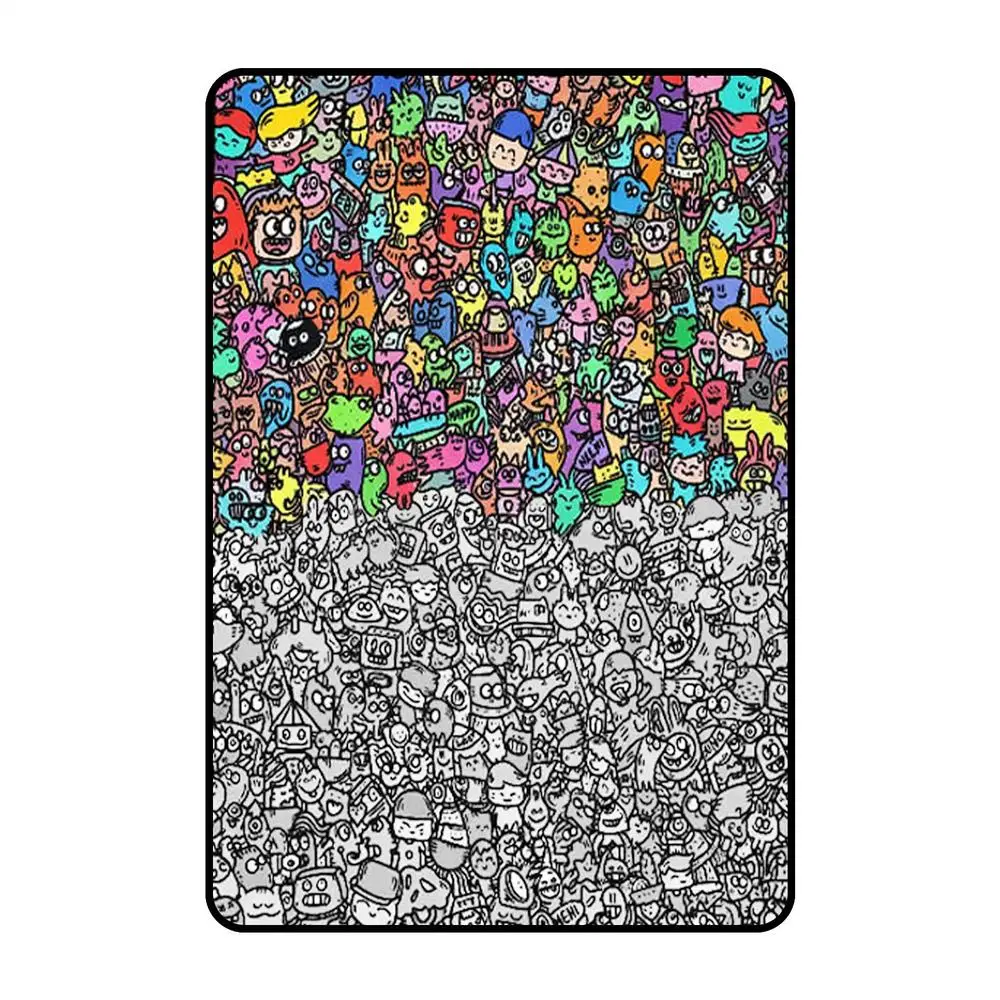 ColorFun – Creativo y educativo – Manta grande para colorear
