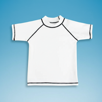 Thumbnail for SunnyGuard – Verano y protección: camiseta de baño infantil con mangas cortas y protección UV