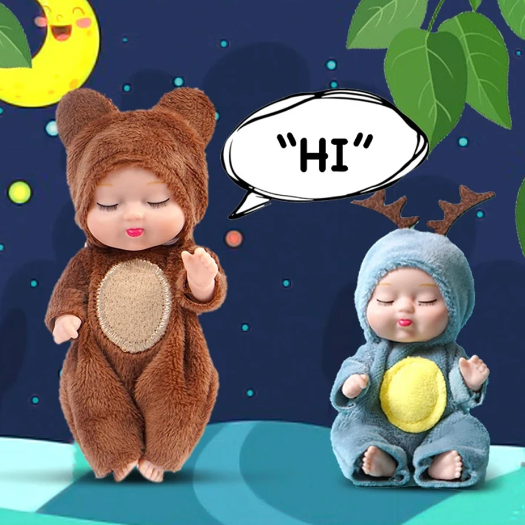LittleDolly – Bonita y acogedora: muñequita con un alegre disfraz de animalito