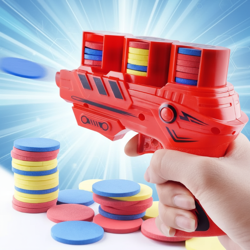FunGun – Seguro y educativo – Set de juego de tiro con espuma