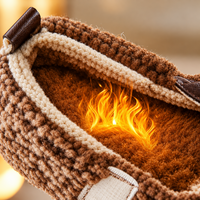 Thumbnail for WarmSteps – Cómodas y acogedoras: zapatillas de peluche de invierno para niños