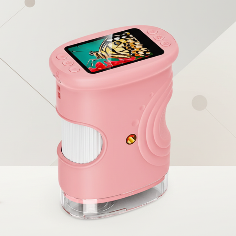 TinyExplorer: inteligente e interactivo, microscopio portátil