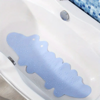Thumbnail for AquaJoy – Antideslizante y seguro: alfombra de baño para niños con forma de cocodrilo