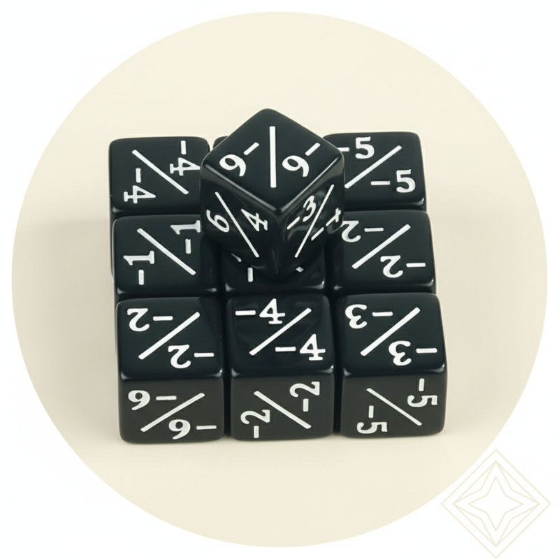 RollSmart – Divertido y educativo – Dados D6 para juegos de cartas