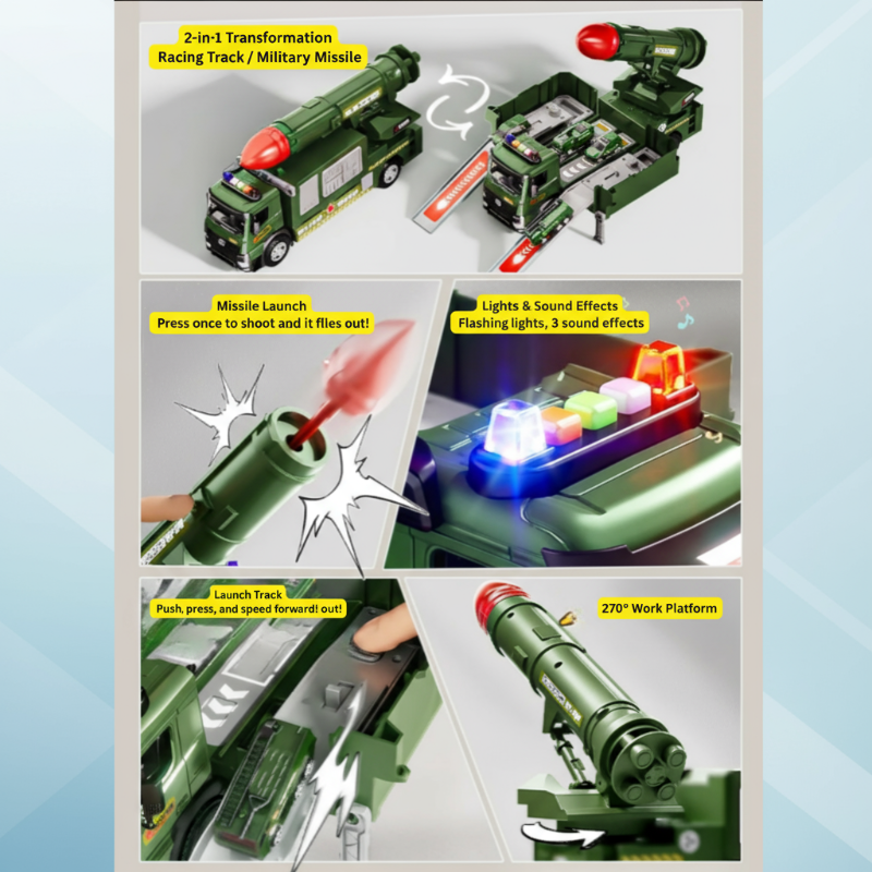 MegaTank – Robusto e innovador: camión militar